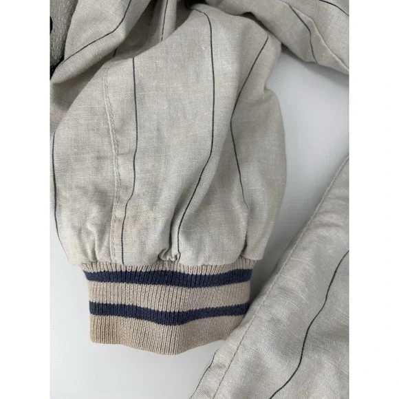 Vtg Mirage 90s Yankees 1961 Jacket Mens L Cooperstown Collection Reversible